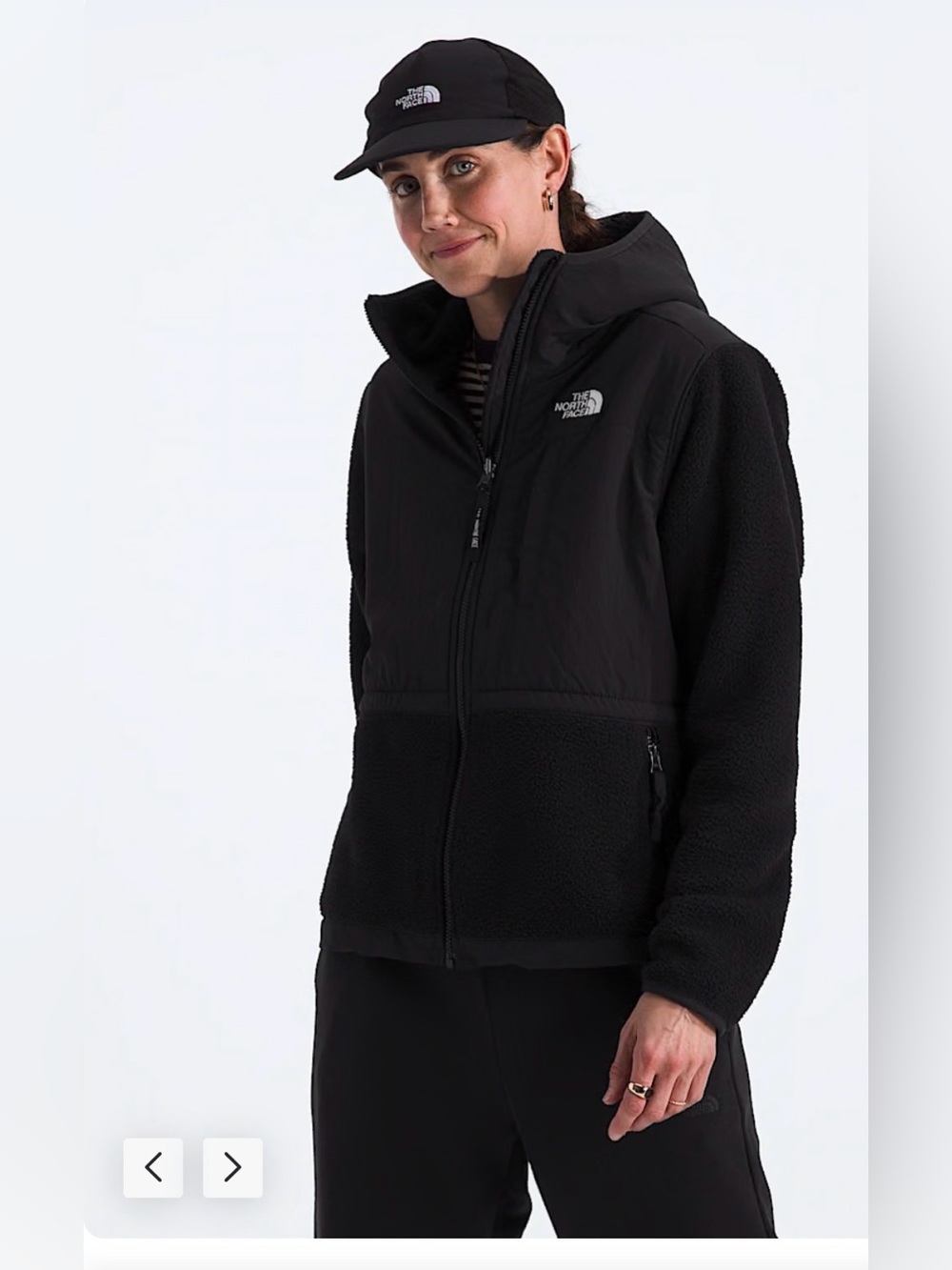 The north face polartec fleece jacket